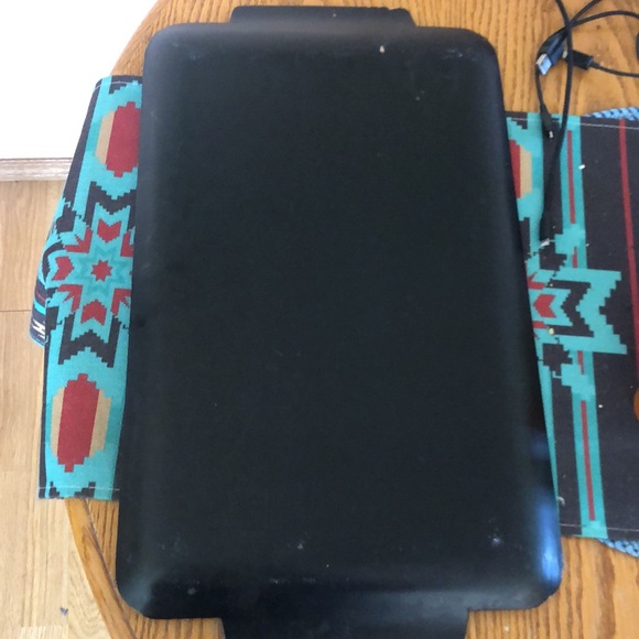 Original hand painted wooden tray with running horses - Picture 3 of 3